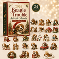 Beagle Advent Calendar 2026 with 24 Collectible Figurines
