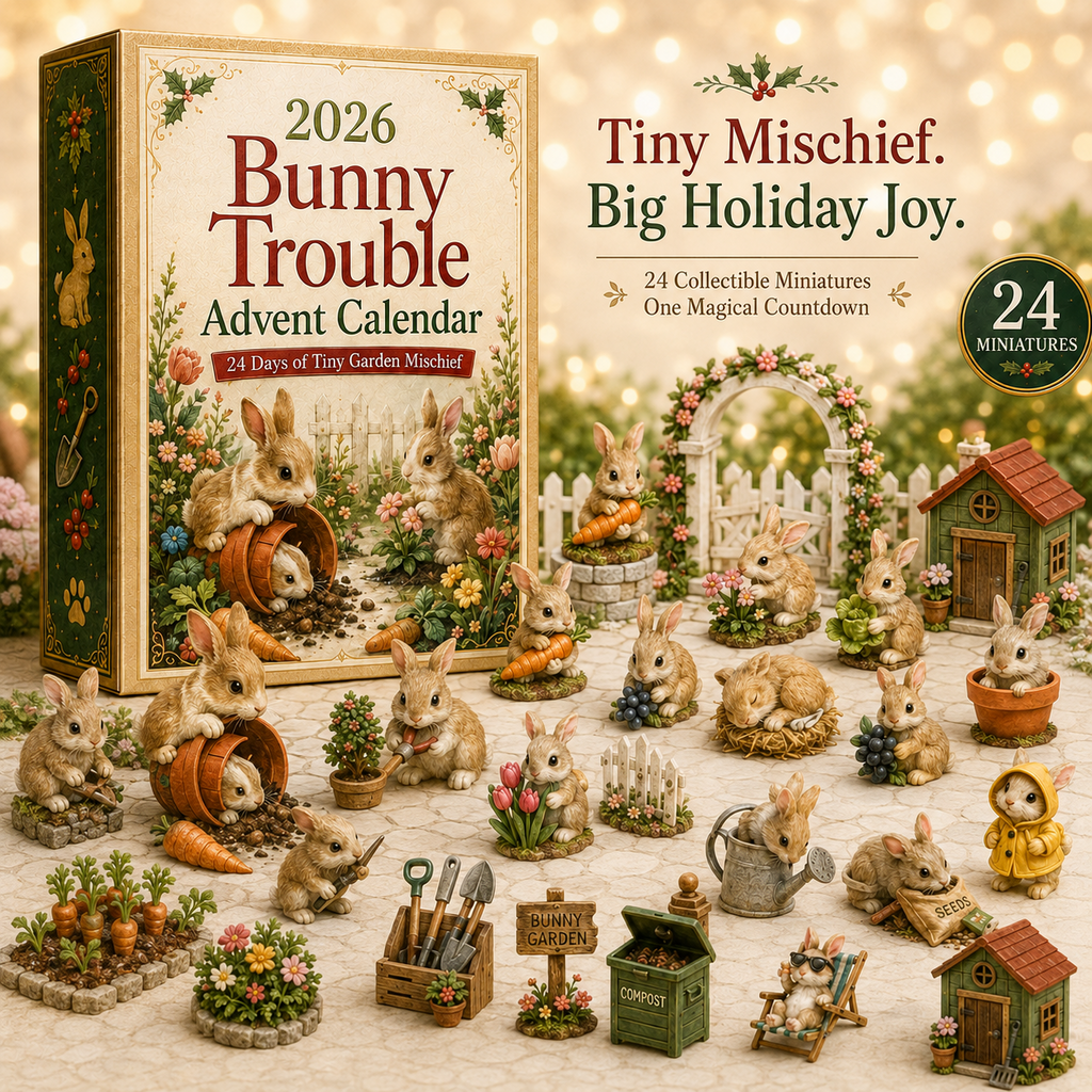 Complete bunny figurine collection