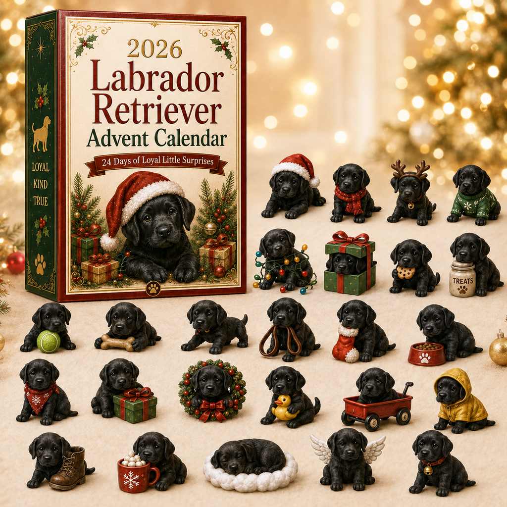 Labrador advent calendar Christmas gift