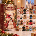 Poodle Advent Calendar 2026 with 24 Collectible Figurines