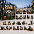 Raccoon Advent Calendar 2026 with 24 Collectible Figurines