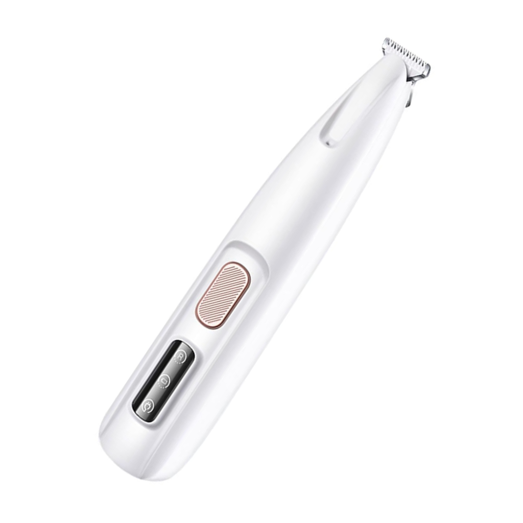 Dog Paw Trimmer - Quiet Operation, LED Light, Ceramic Blades