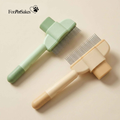 Pet Groomer Brush - Dual-Sided Design, Ergonomic Handle