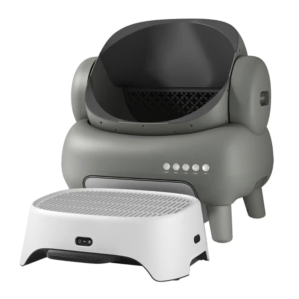 Open-Top Automatic Self-Cleaning Cat Litter Box
