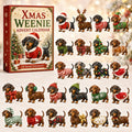 2026 Christmas Dachshund Advent Calendar – 24 Festive Collectibles for Dog Lovers 0