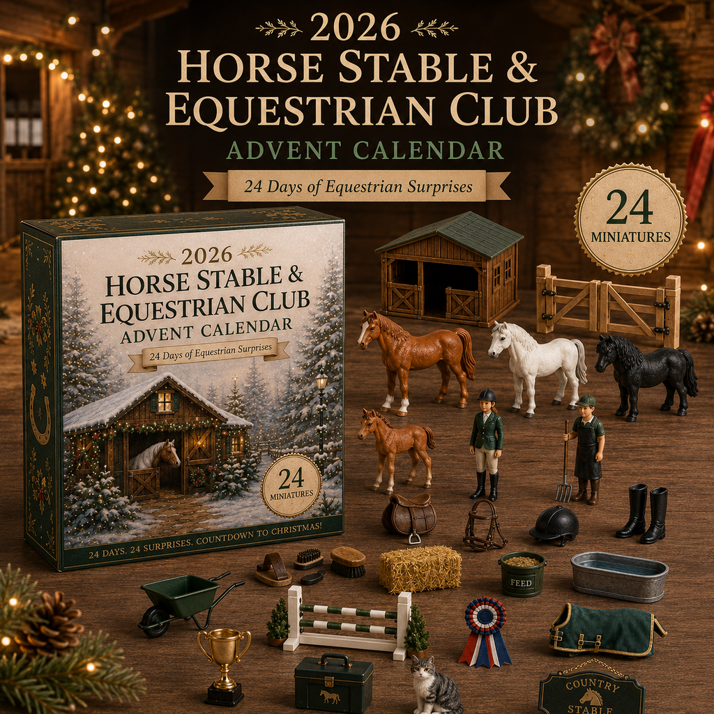 2026 Equestrian Life Advent Calendar - 24 Days of Horse Stable Surprises for Equestrian Enthusiasts 1