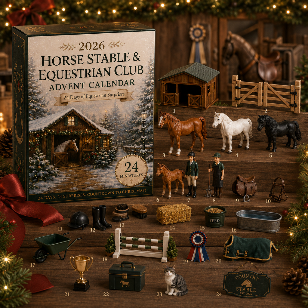 2026 Equestrian Life Advent Calendar - 24 Days of Horse Stable Surprises for Equestrian Enthusiasts 3