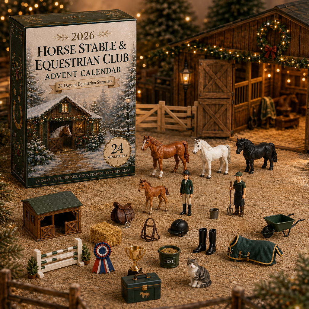2026 Equestrian Life Advent Calendar - 24 Days of Horse Stable Surprises for Equestrian Enthusiasts 4