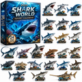 2026 Shark World Advent Calendar - 24 Days of Unique Shark Figures for Fun Discoveries 0