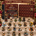 24-Day French Bulldog Christmas Advent Calendar - Collect Unique Frenchie Characters with Daily Holiday Surprises 0