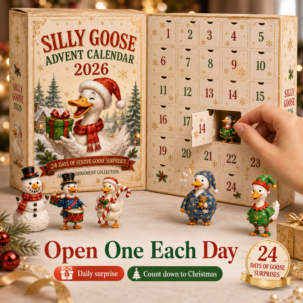 24 Days of Silly Goose Magic™ Christmas Advent Calendar 2026 - Festive Countdown with Daily Surprises 3