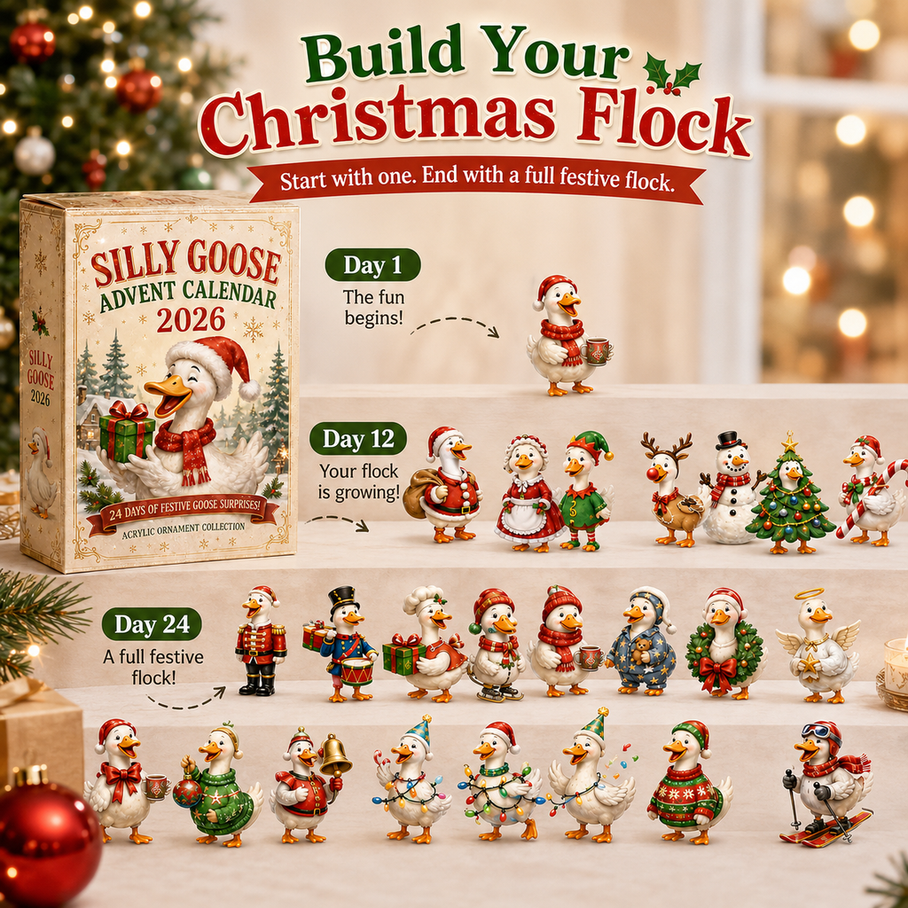 24 Days of Silly Goose Magic™ Christmas Advent Calendar 2026 - Festive Countdown with Daily Surprises 5