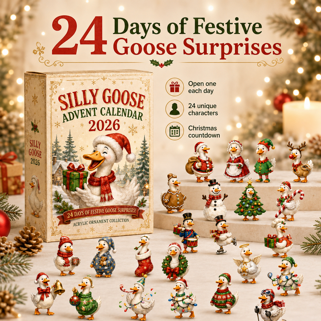 24 Days of Silly Goose Magic™ Christmas Advent Calendar 2026 - Festive Countdown with Daily Surprises 7