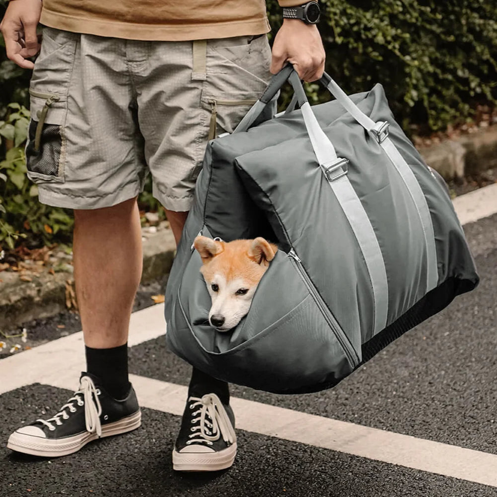 Dog Car Seat Bed | Waterproof Oxford Fabric & Cushioned Design