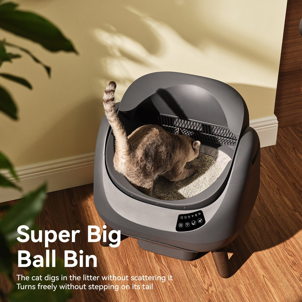 Open-X Self-Cleaning Litter Box | Automatic Open Cat Litter Box