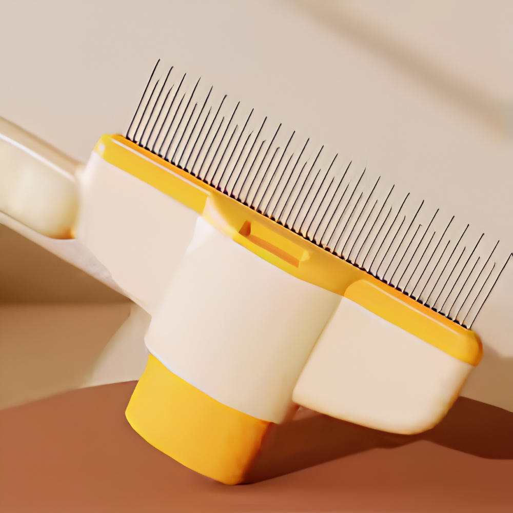 Pet Groomer Brush - Dual-Sided Design, Ergonomic Handle