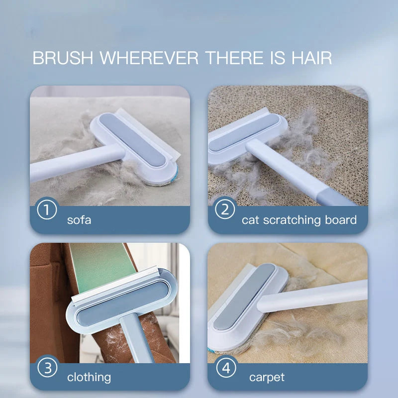 3-in-1 Pet Hair Remover for Dogs & Cats