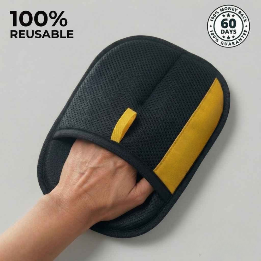Pet Hair Remover Glove - Reusable Fur Removal for Fabrics