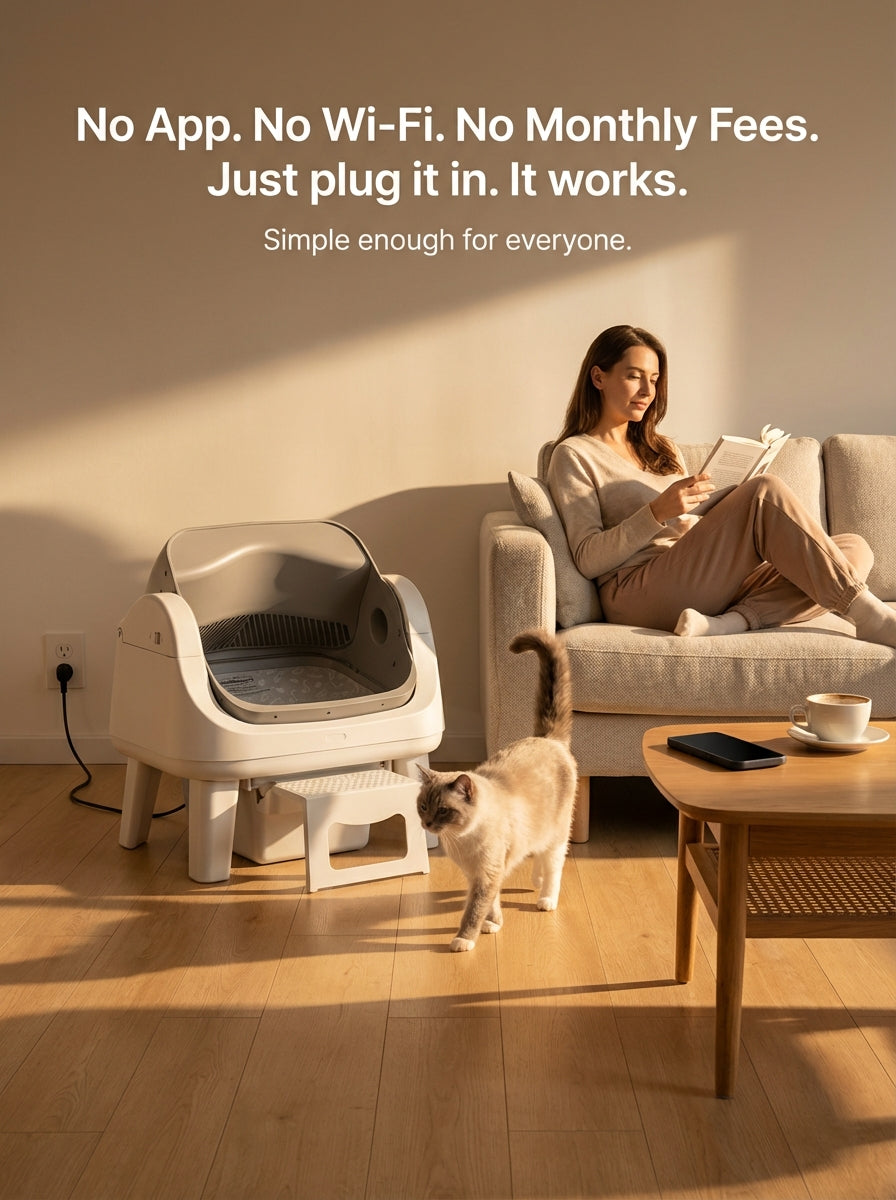 Automatic Cat Litter Box | Infrared Sensors, Safety Features 2
