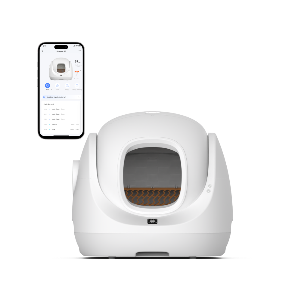 CATLINK Smart Self Cleaning Litter Box - Automatic Cat Litter Box with Health Monitoring & Odor Control 0