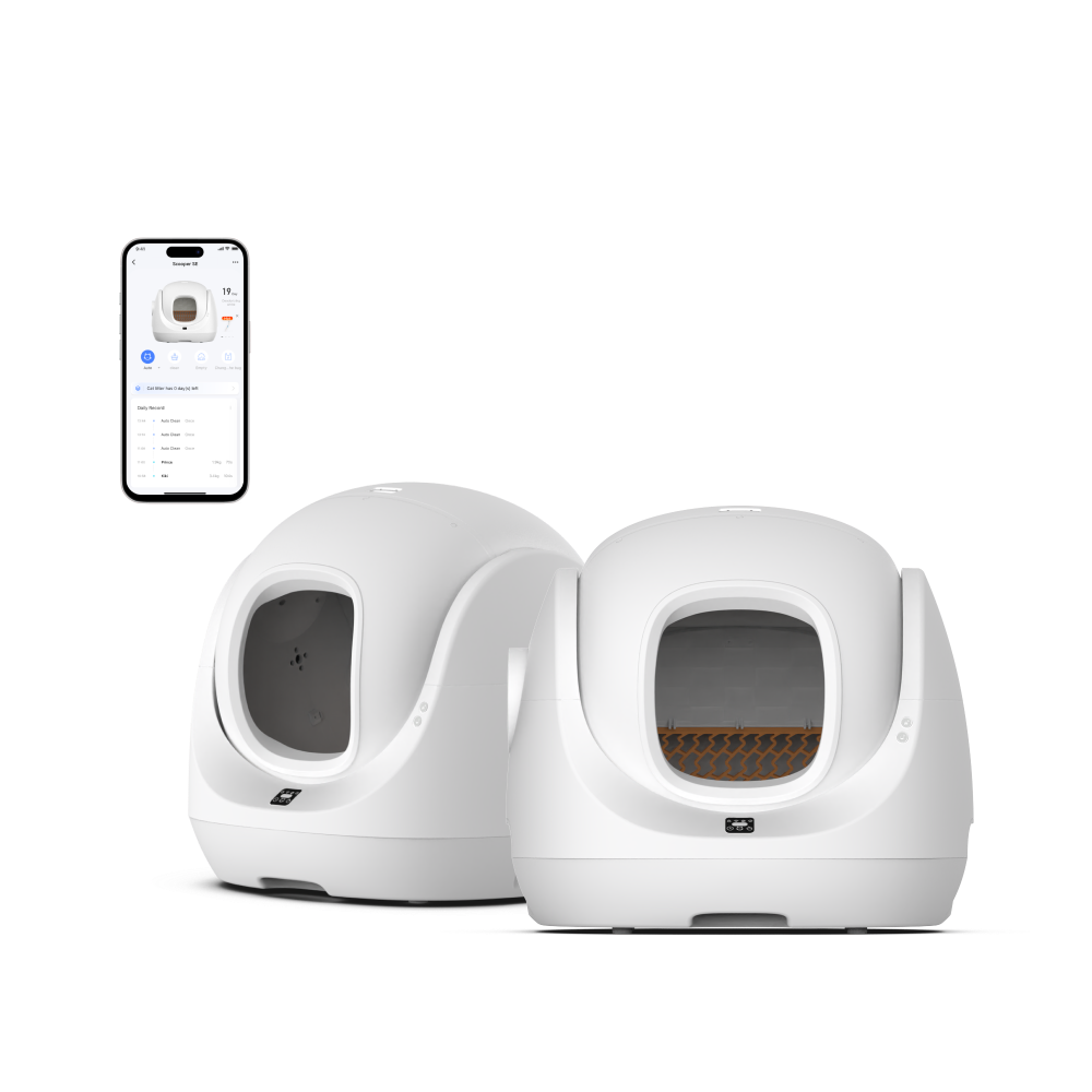 CATLINK Smart Self Cleaning Litter Box - Automatic Cat Litter Box with Health Monitoring & Odor Control 10