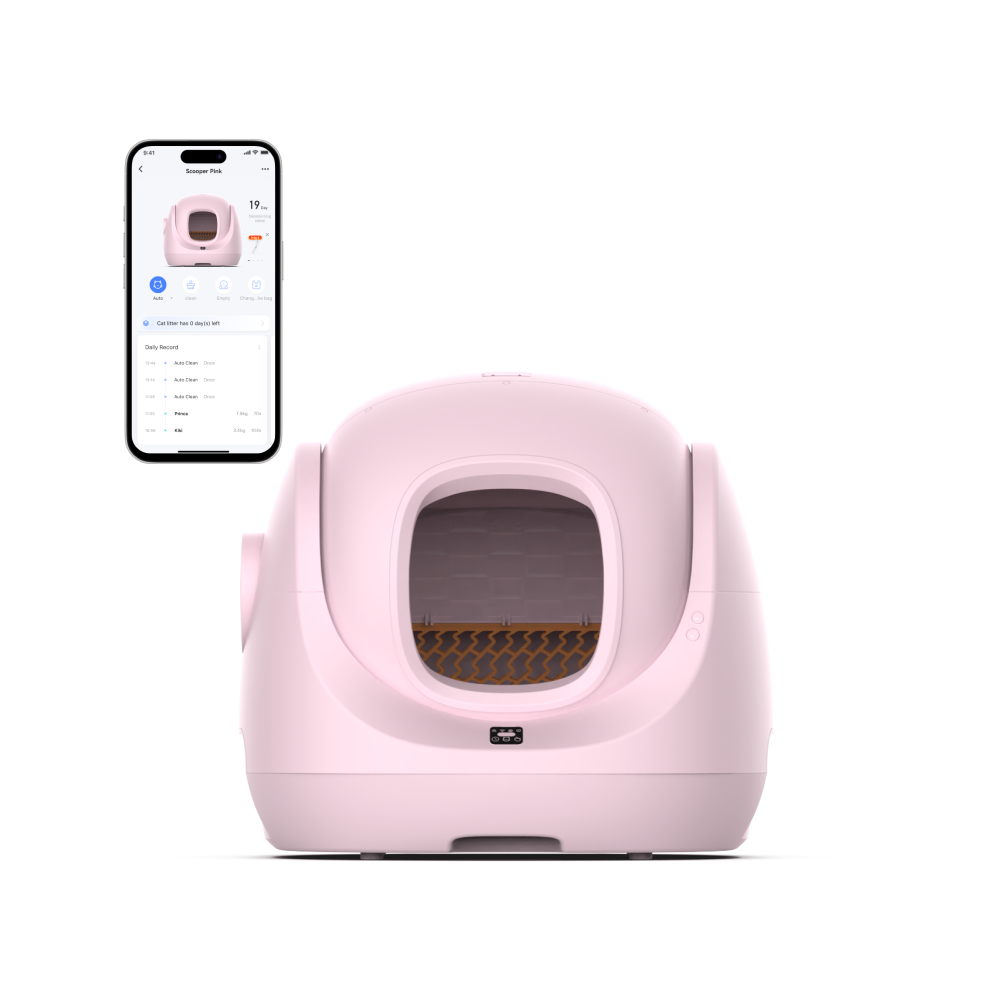 CATLINK Smart Self Cleaning Litter Box - Automatic Cat Litter Box with Health Monitoring & Odor Control 2
