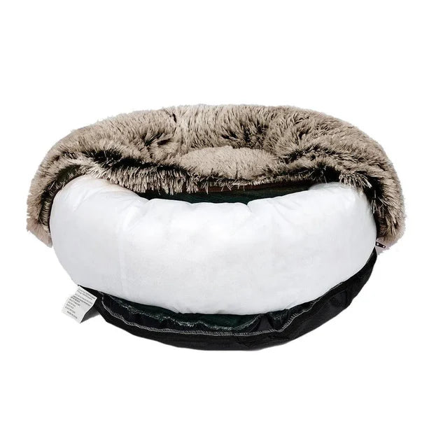 Calming Dog Bed with Removable Cover, Soft Anxiety Relief Pet Bed for Large Dogs and Cats 11