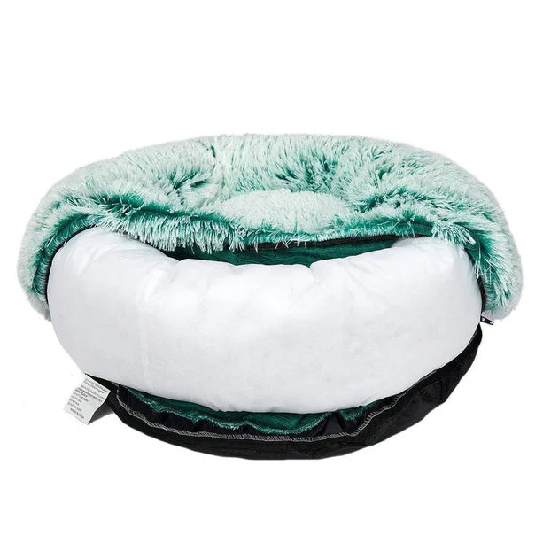 Calming Dog Bed with Removable Cover, Soft Anxiety Relief Pet Bed for Large Dogs and Cats 13
