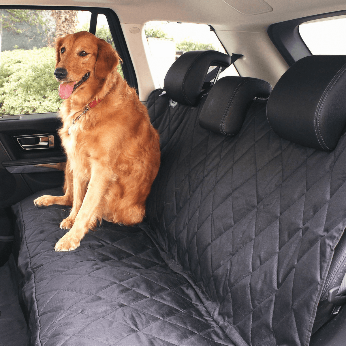 Car Seat Cover | Waterproof, Non-Slip Back Seat Protector for Dogs 4