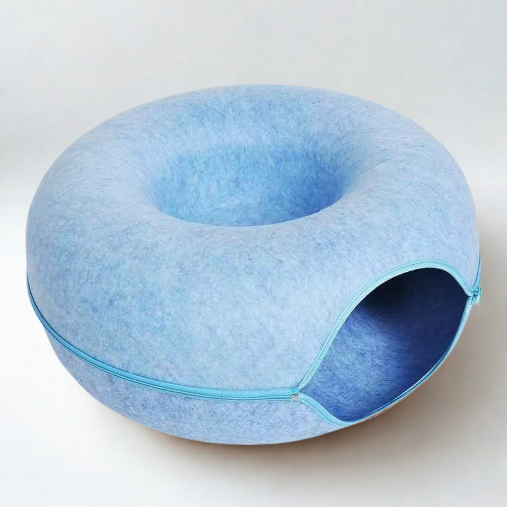 Cat Bed | Enclosed Design, Soft Plush Interior 5