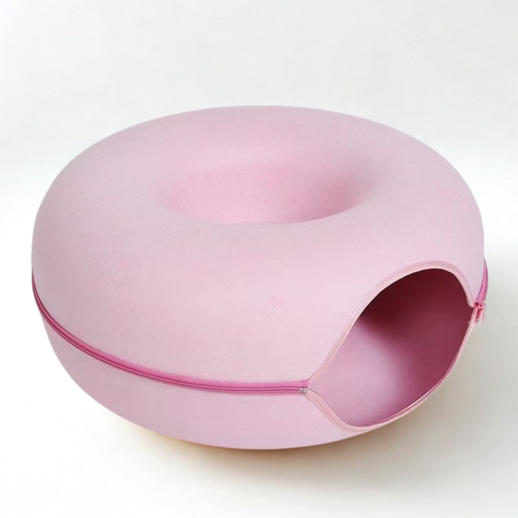 Cat Bed | Enclosed Design, Soft Plush Interior 6