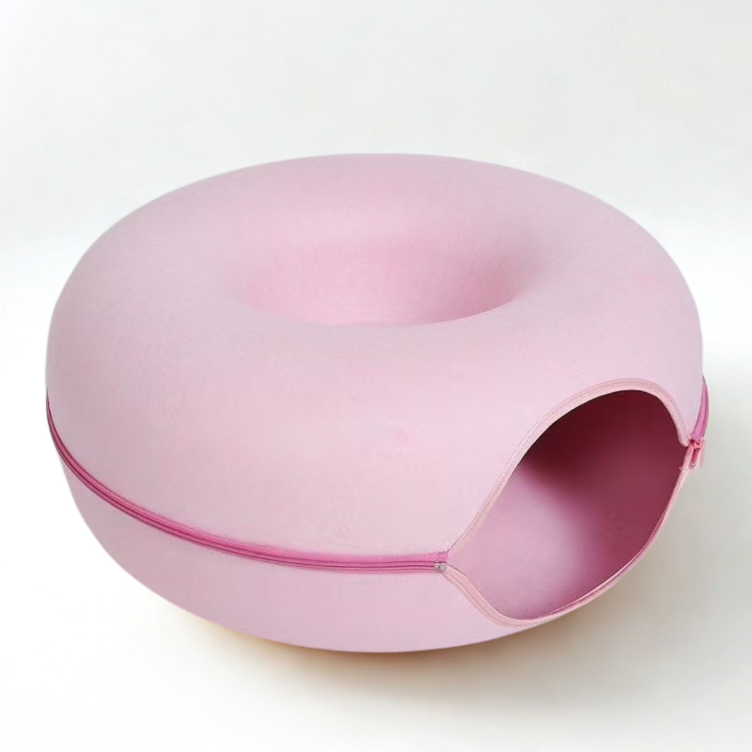 Cat Bed | Enclosed Design, Soft Plush Interior 6