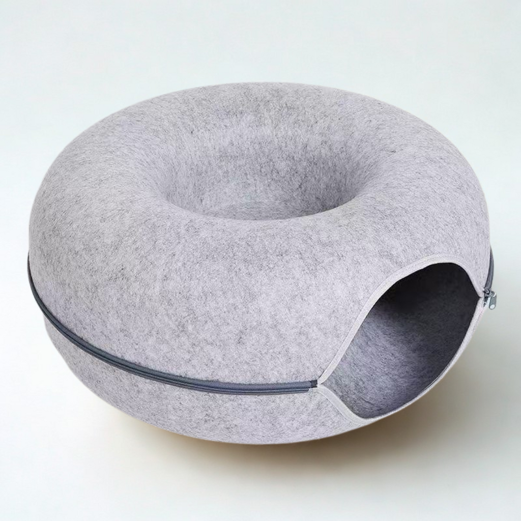 Cat Bed | Enclosed Design, Soft Plush Interior 7