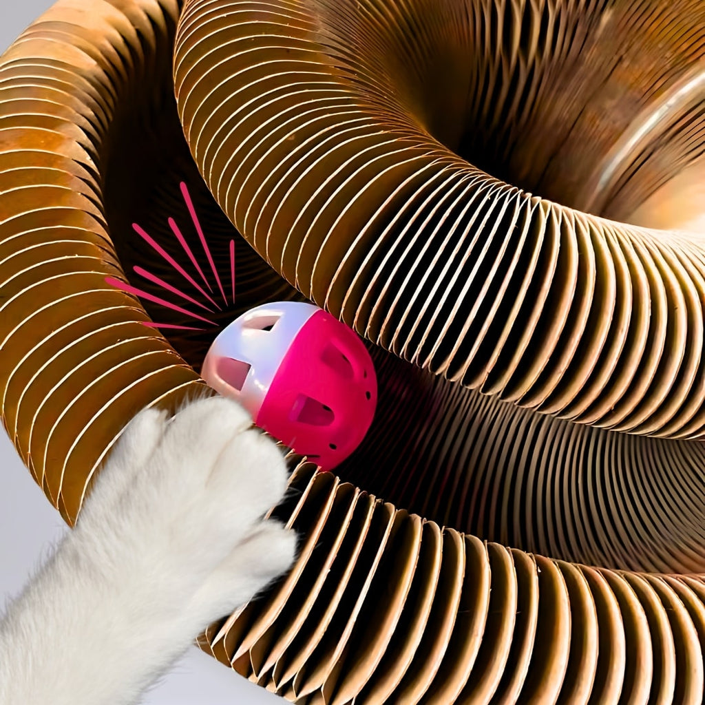Cat Toy | Curled Shape, Interactive Design 3