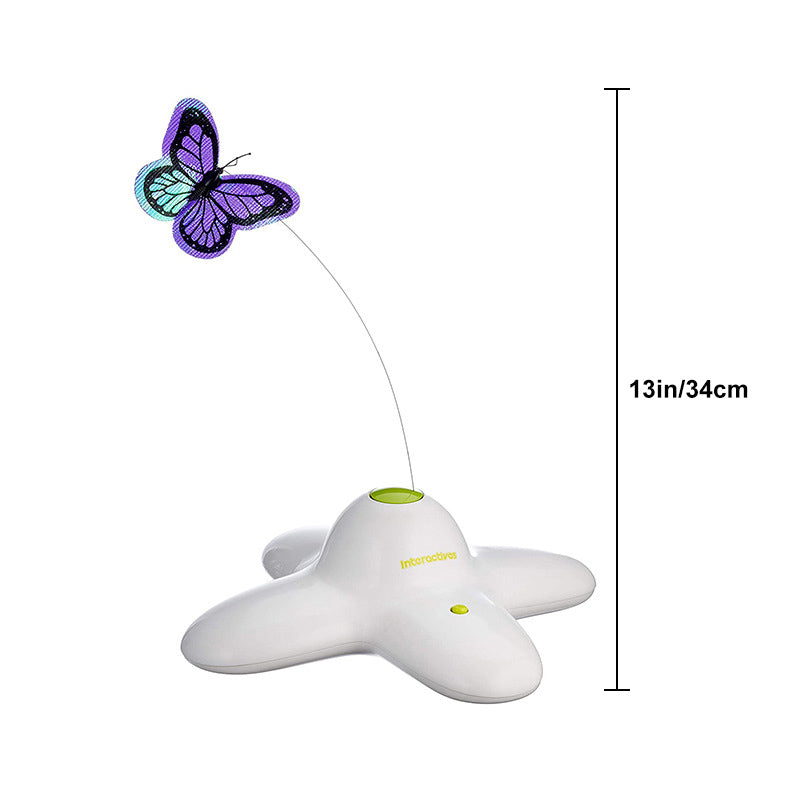 Cat Toy | Interactive Butterfly Teaser, 360-Degree Rotation 7