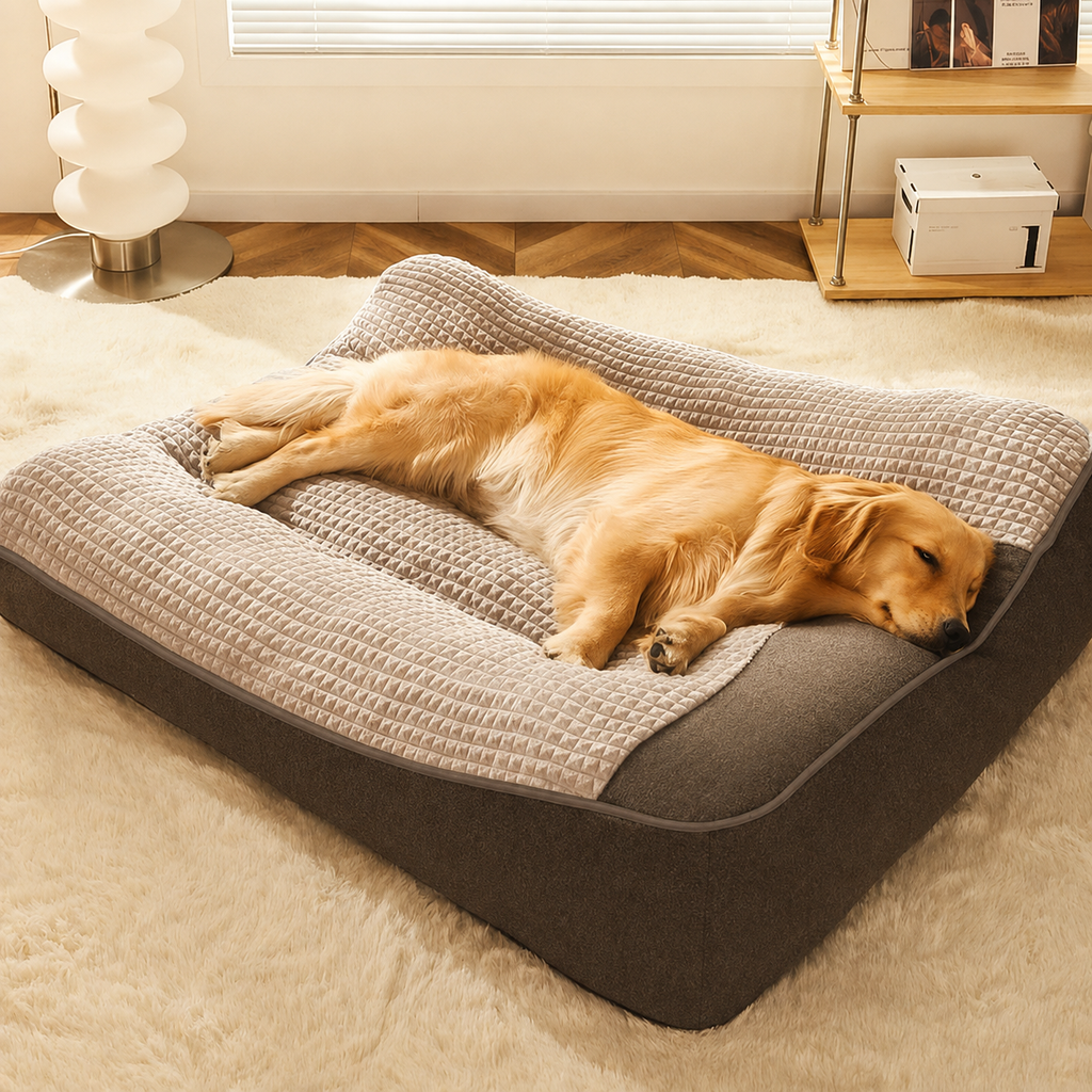 Orthopaedic Dog Cushion Bed with Thick Supportive Padding