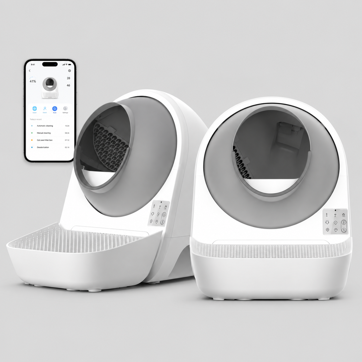 AutoScoop Pro-X | Self-Cleaning Cat Litter Box with Odor Control & App Connectivity