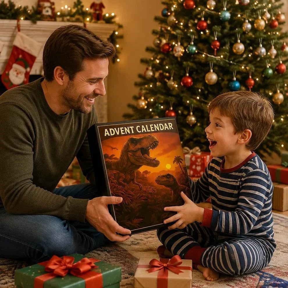 Dinosaur Advent Calendar - 24-Day Christmas Countdown for Kids & Dinosaur Lovers 1