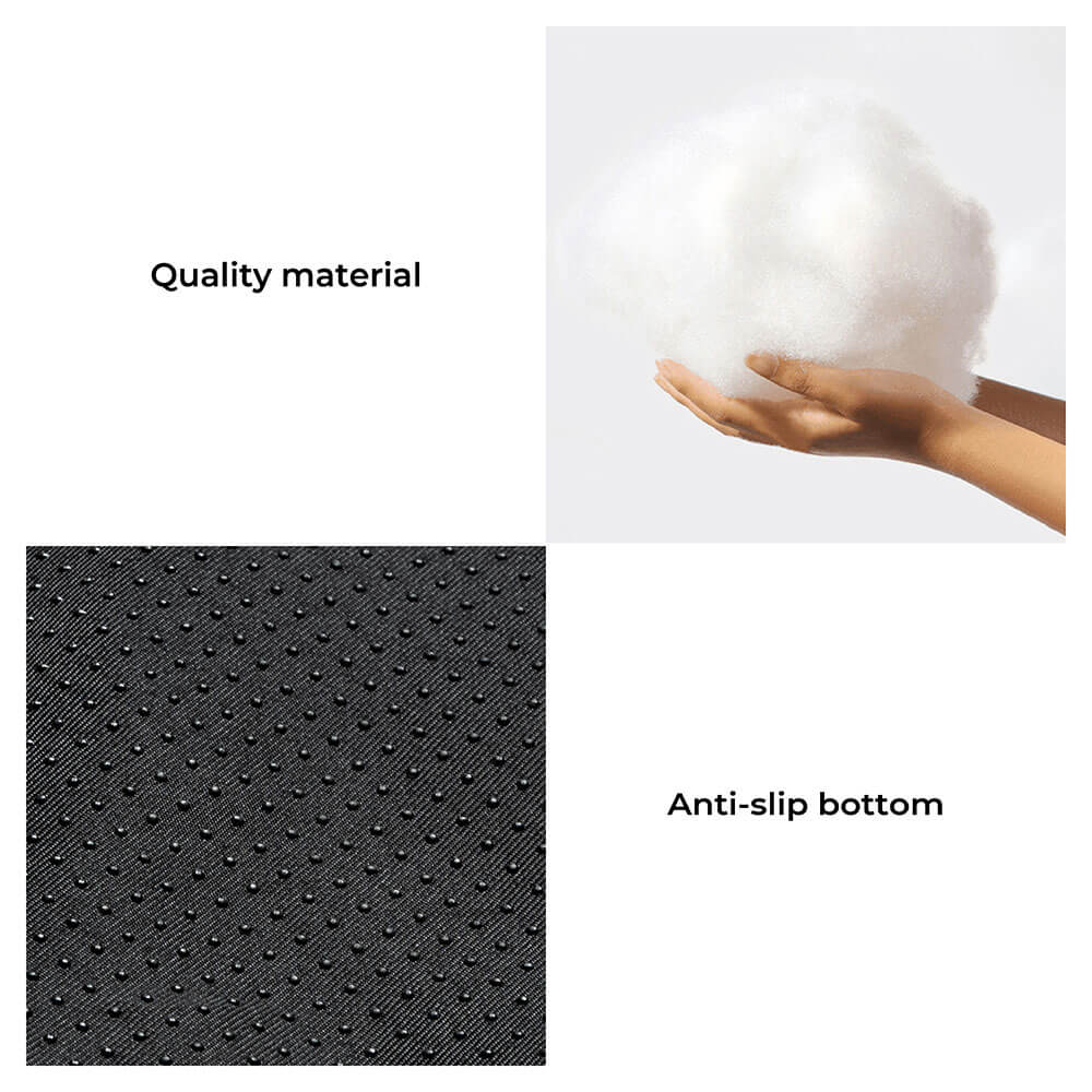 Dog Bed Mat | Fluffy Plush Texture, Non-Slip Bottom 3