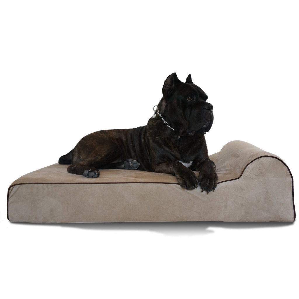 Dog Bed | Orthopedic Memory Foam, Waterproof Cover 0