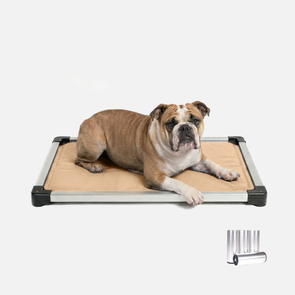 Dog Bed | Padded Sling, Aluminum Frame Construction 10