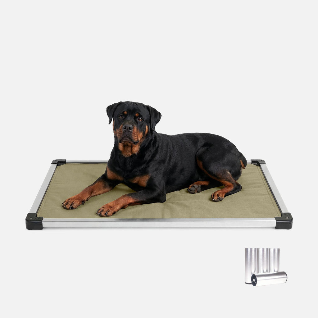 Dog Bed | Padded Sling, Aluminum Frame Construction 13