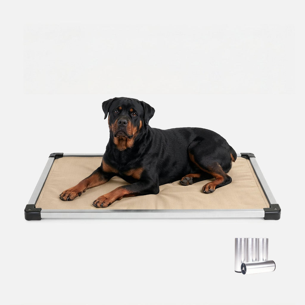 Dog Bed | Padded Sling, Aluminum Frame Construction 15