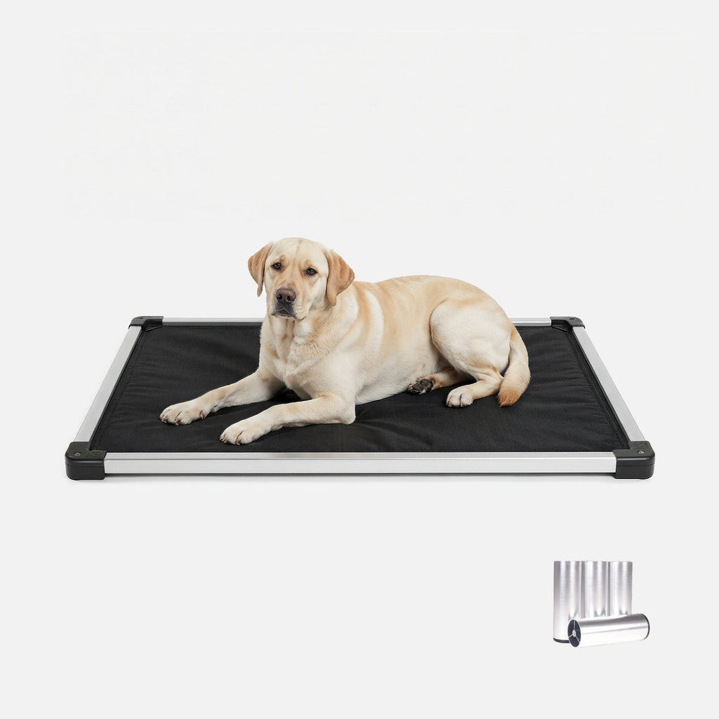 Dog Bed | Padded Sling, Aluminum Frame Construction 3