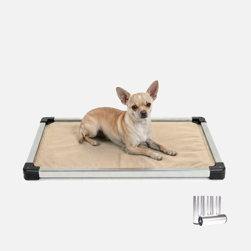 Dog Bed | Padded Sling, Aluminum Frame Construction 9