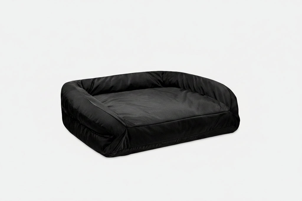 Dog Bed | Rectangle Shape, Bolster Design, Orthopedic Support 0