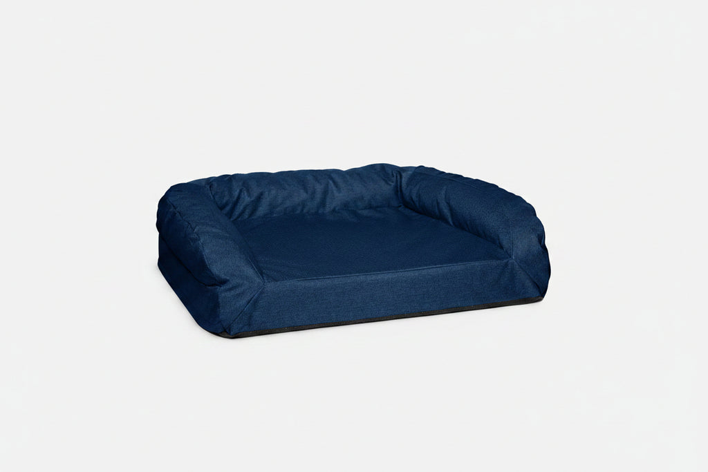 Dog Bed | Rectangle Shape, Bolster Design, Orthopedic Support 11