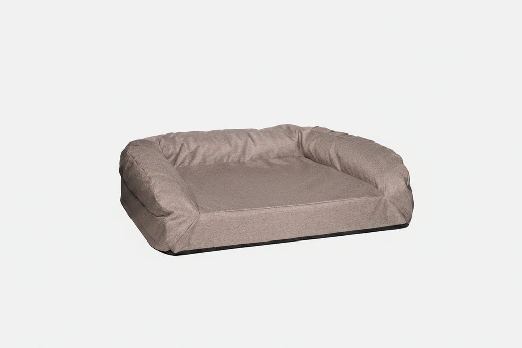 Dog Bed | Rectangle Shape, Bolster Design, Orthopedic Support 13