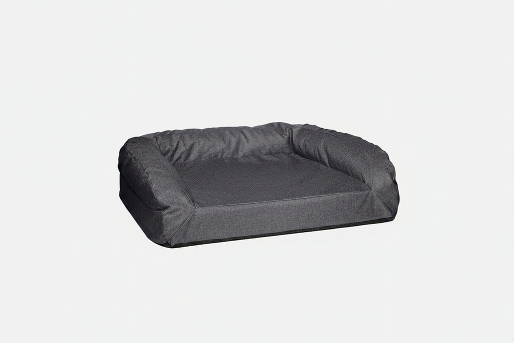 Dog Bed | Rectangle Shape, Bolster Design, Orthopedic Support 19