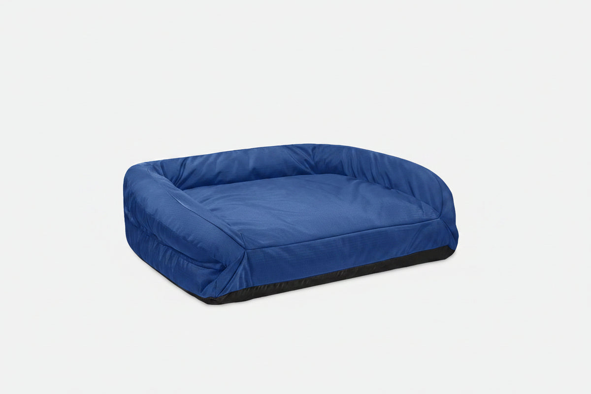 Dog Bed | Rectangle Shape, Bolster Design, Orthopedic Support 3